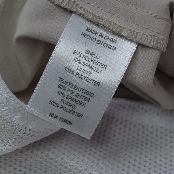 Ibiza Ocean Club 36 x 7" Khaki‎ Mesh Lined Swim Trunks Shorts - Picture 4 of 7